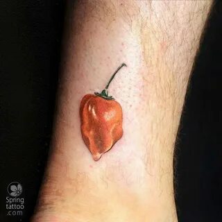 Hot pepper tattoo * Spring tattoo