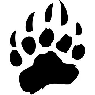 Bear Paw Vinyl Decal Classic Funny Car Styling Accessories D