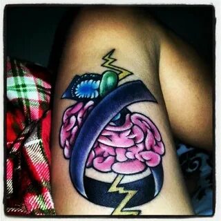 Pin by Maria Betancourt on Tattoos that I love Brain tattoo,
