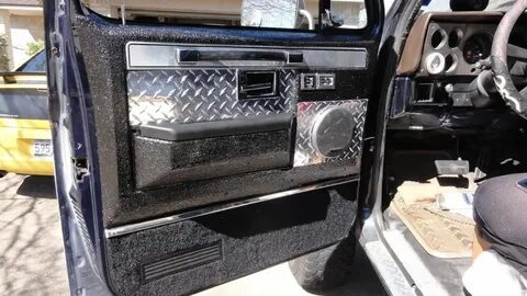 Door panels Diy truck interior, Custom car interior, Truck i