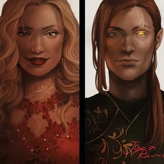 Lucien and Mor are done!!!! #acotar #acowar #acofas #morriga