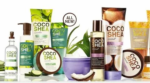 Купить Bath Body Works Coco Shea Exclusive Line Cucumber Coc