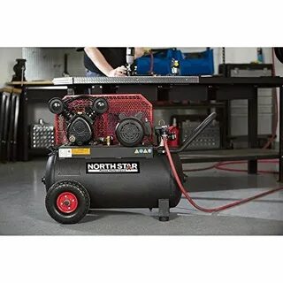 NorthStar Belt Drive Single-Stage Portable Air Compressor - 