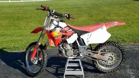 1995 cr250 and 2003 crf450r look over - YouTube