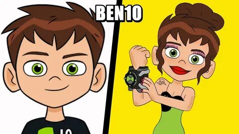Ben 10 Reboot Characters Gender Swap Funny Video ( 2020 ) - 
