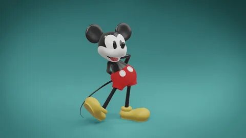 Vintage Mickey Mouse fanart - Finished Projects - Blender Ar