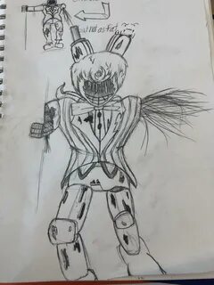 A human Withered Bonnie concept I came up with. (F&@?ed up o