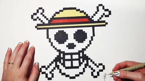 Pixel Art One Piece / One Piece Luffy Pixel Art Pattern Pixe