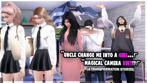 Uncle Change Me into a Girl ?!? Magical Skinsuit 👧 Transform