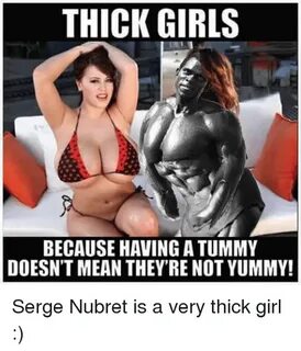 THICK GIRLS BECAUSE HAVING a TUMMY DOESN'T MEAN THEY'RE NOT 