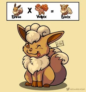 Pokemon Fusion: Eevee & Vulpix - Imgur