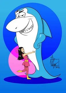 Jabberjaw and Shelly - Weasyl