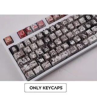 Клавиатура Ahegao PBT 108key с сублимационной печатью OEM пр