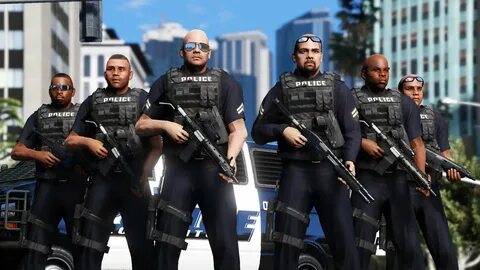 Improved Vanilla LSPD Male Cops Los Santos Police Department