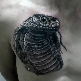 King Cobra Snakes Tattoo 90 cobra tattoo designs for men - k