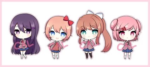 Doki Doki Literature Club!, by Pixiv Id 14544487 Literature 