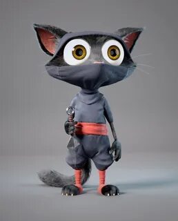 Ninja Cat - #2 by odil24 - Finished Projects - Blender Artis