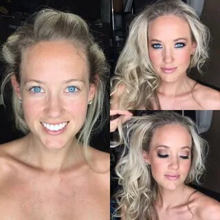 Model Before and After Makeup Photo Shoot, South Florida