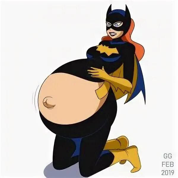 g4 :: Pregnant Batgirl by Green_Glutton