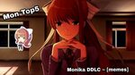 Mon Top5 Monika DDLC memes - YouTube
