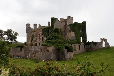 Картинка Clifden Castle Ireland замок Города 3000x2000