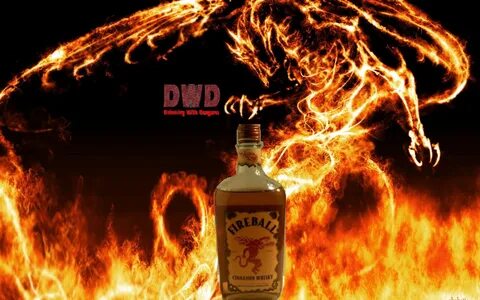 Dragon Fireball Whiskey Logo