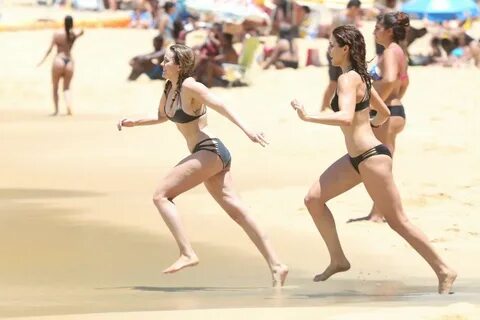 Troian Bellisario In Bikini at Ipanema beach in Rio de Janei