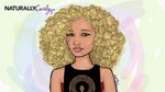 Wavy Hair Blonde Curly Hair Cartoon Character - Goimages Pla