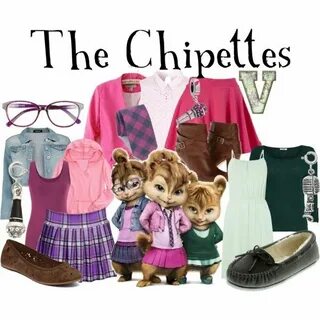 The Chipettes - Jeanette, Brittany, Eleanor (Alvin and the C