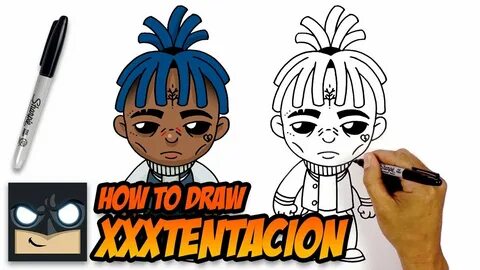 Как нарисовать XXXTENTACION Учебник Cartoon Club - Мультфиль