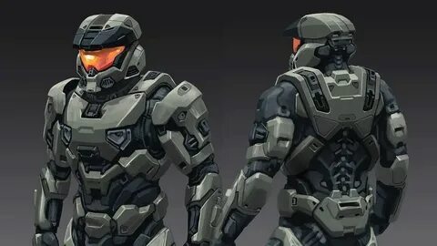 Halo Infinite Concept Art Reveals New Character, Spartan Arm