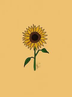 #flower #sunflower #art #artist #aesthetic Arte girassol, Wa