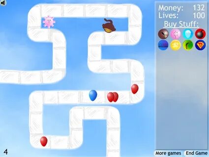 Bloons Tower Defense 2 kostenlos spielen " Tower-Defense-Spi