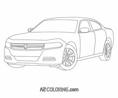 dodge hellcat coloring pages - Clip Art Library