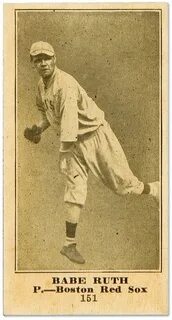 Babe Ruth Rookie Card :: Current Bid: $70,000 Baseball cards