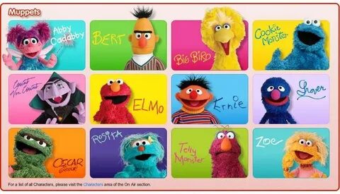 The Muppets Win! Plaza sesamo personajes, Barrio sesamo, Pla