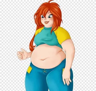 Free download Bloom Fan art Digital art, belly inflation ani