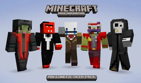 Minecraft Xbox 360 Edition: Pack de skin Halloween Charity A