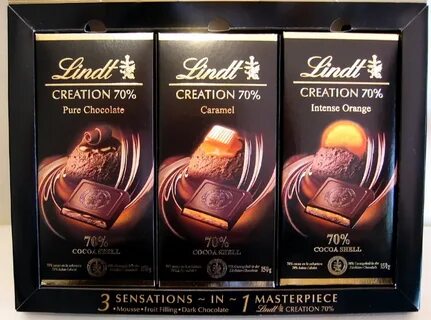 Lindt Creation 70% Pure Chocolate & Caramel