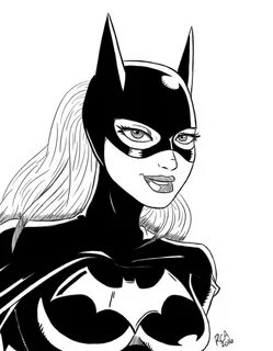 Batgirl (Barbara Gordon) drawing by robertamaya on DeviantAr
