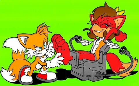 C: Tails Tickling on Fiona by DarkSonic250 on DeviantArt Tic