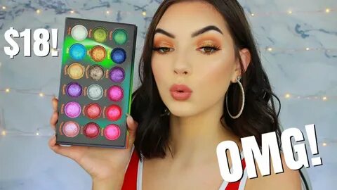 LETS TEST IT: BH COSMETICS AURORA LIGHTS PALETTE - YouTube