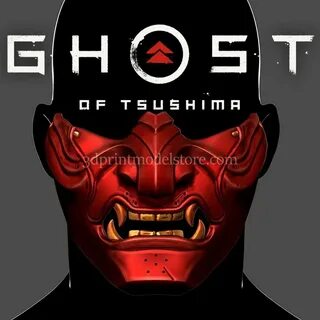 Ghost Of Tsushima Mask 3D Print Model 3D Print Model Store P