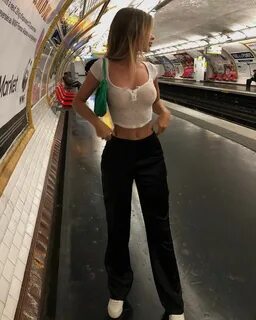 Sexy Mathilde Tantot Shows Off Her Big Boobs and Shapely Butt.