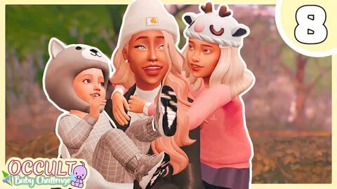 Sims 4 Occult Baby Challenge: Holiday party at Cheryl’s ✨ 🪴 - YouTube