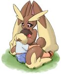 Lopunny hugging a kid Pokémon Know Your Meme