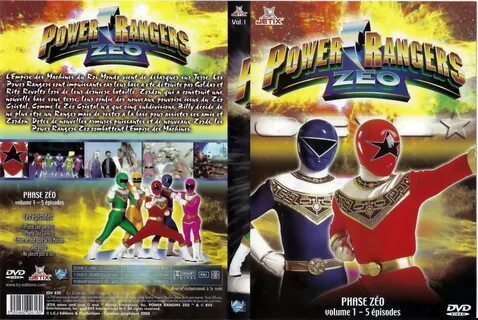 Jaquette DVD de Power rangers zeo vol 1 - Cinéma Passion