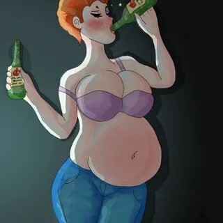Crush beer cans with boobs