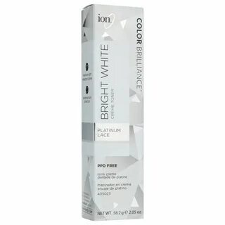 ion Platinum Lace Bright White Creme Toners by Color Brillia