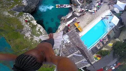 5 Places You Must Visit in Negril, Jamaica Cliff diving, Ric